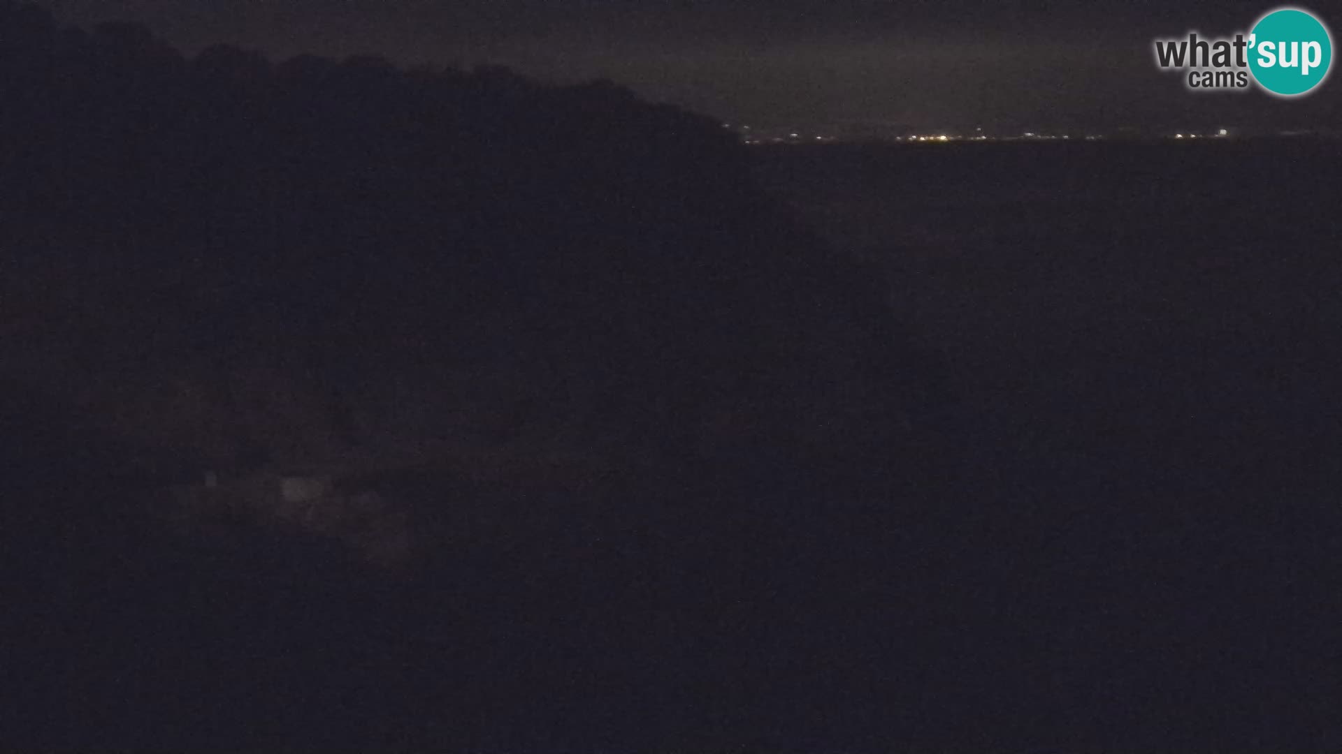 Webcam plage Brseč à Mošćenička Draga, Croatie