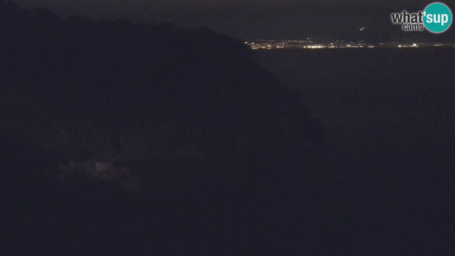 Webcam plage Brseč à Mošćenička Draga, Croatie