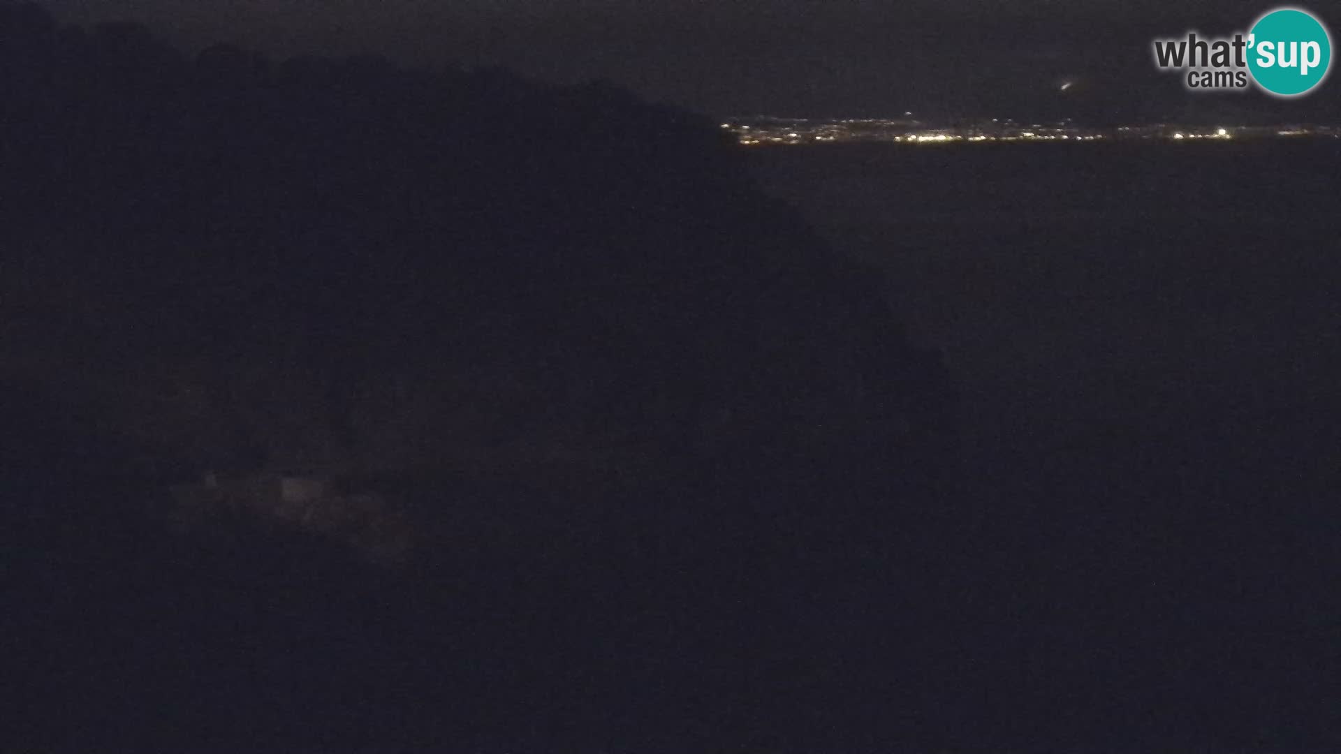 Webcam plage Brseč à Mošćenička Draga, Croatie