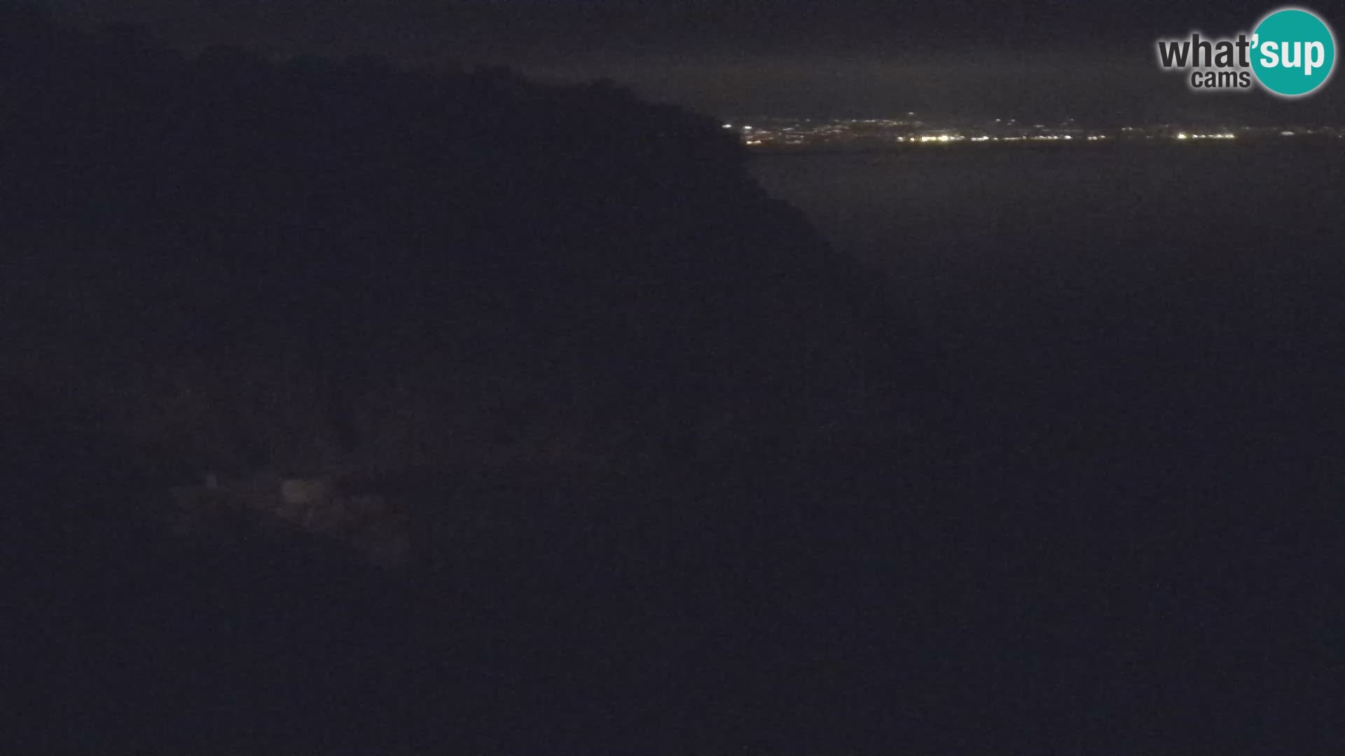 Webcam plage Brseč à Mošćenička Draga, Croatie