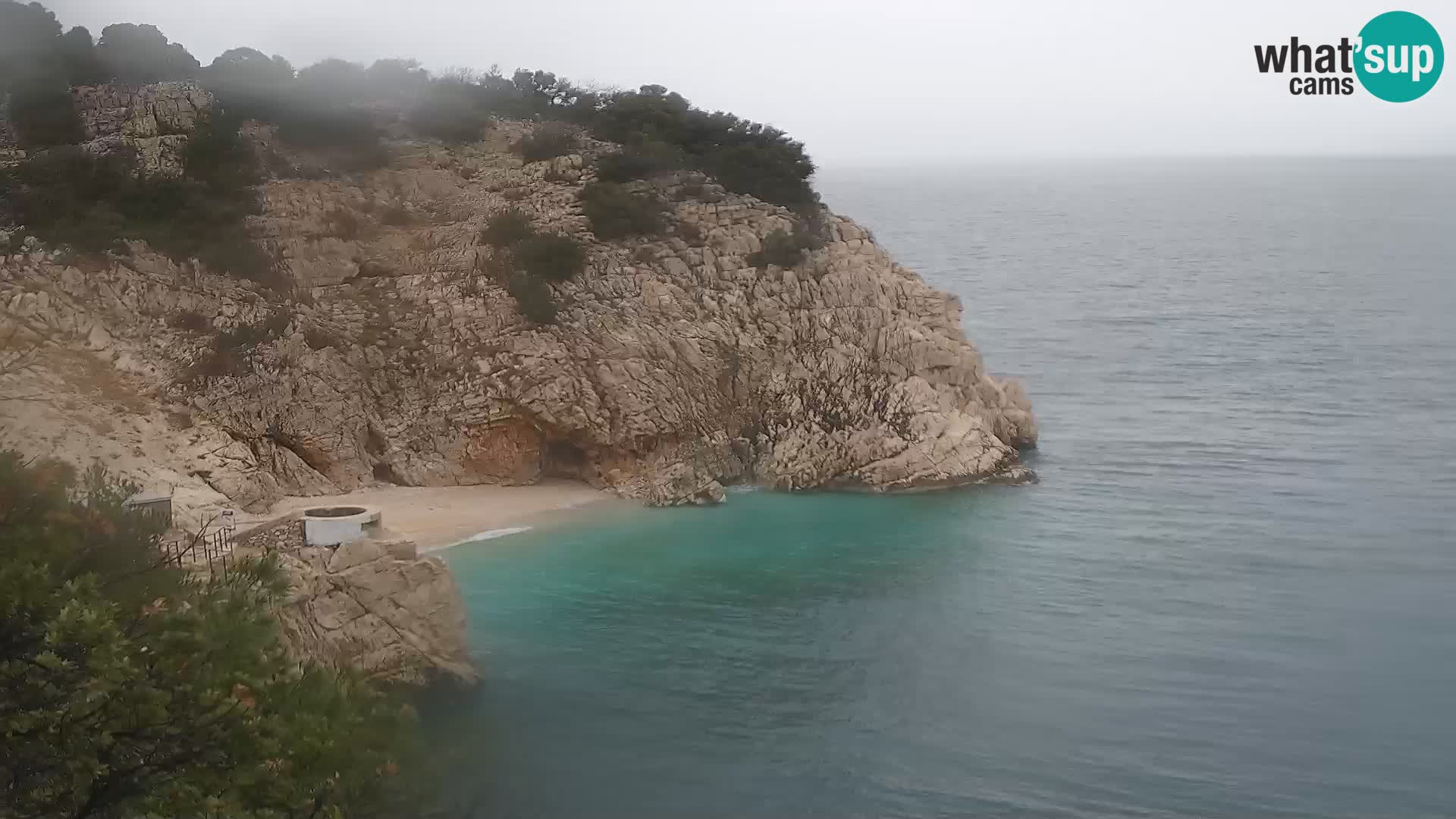 Webcam Brseč Strand – Mošćenička Draga – Kroatien