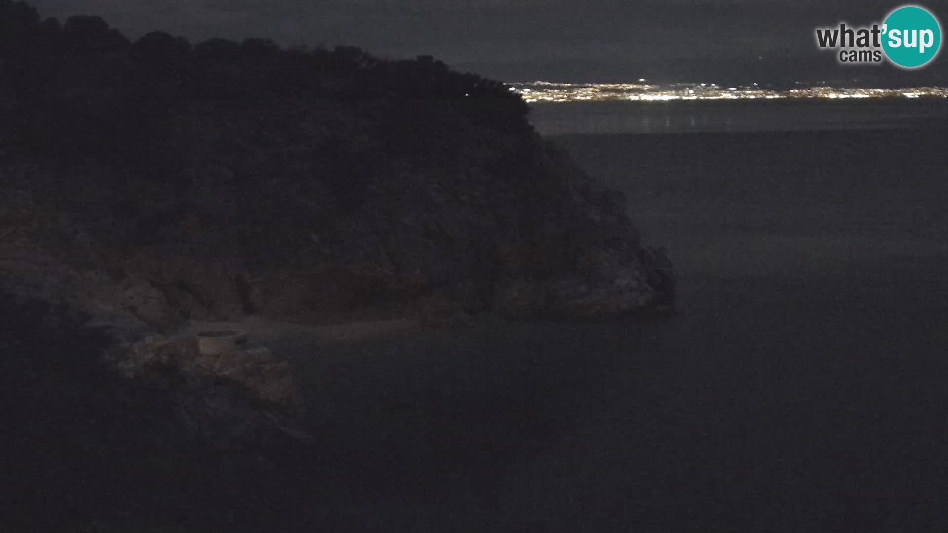Cámara web de la playa de Brseč en Mošćenička Draga, Croacia