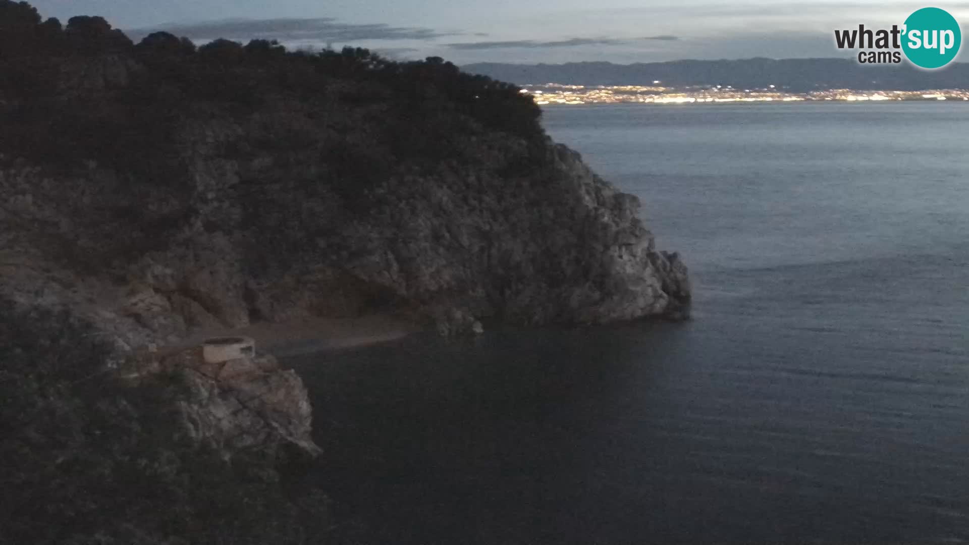 Webcam Brseč beach – Mošćenička Draga – Croatia