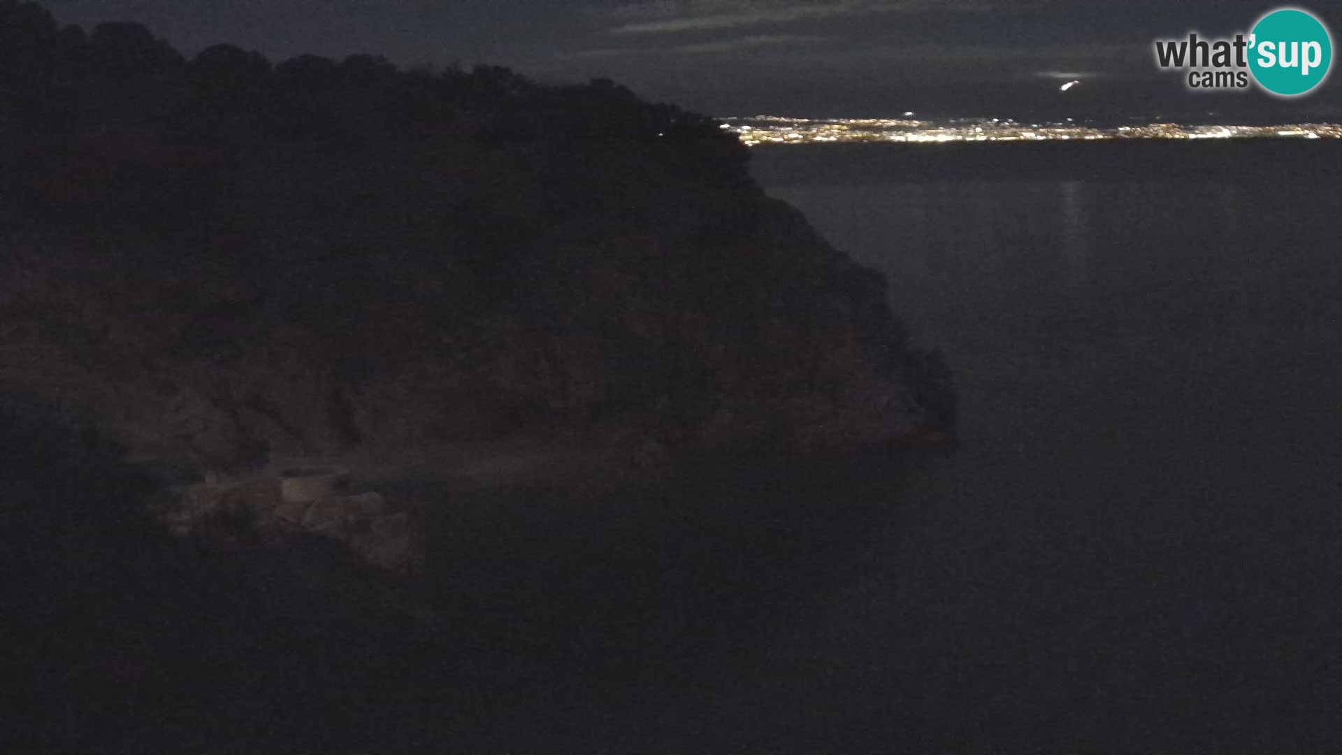 Cámara web de la playa de Brseč en Mošćenička Draga, Croacia