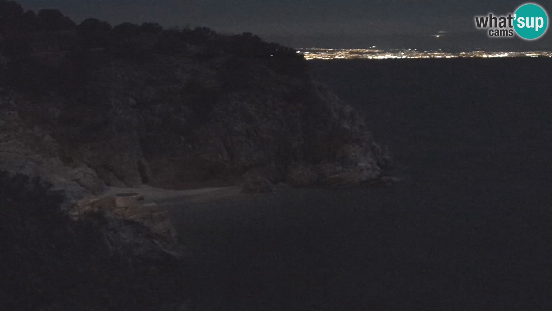 Webcam plage Brseč à Mošćenička Draga, Croatie