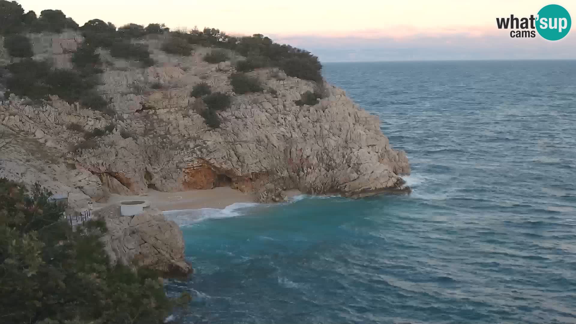 Webcam Brseč beach – Mošćenička Draga – Croatia