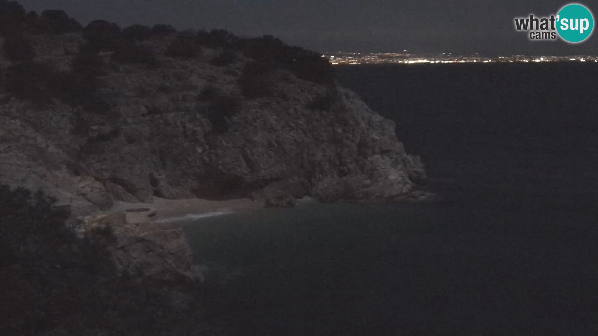 Webcam Bersezio spiaggia – Draga di Moschiena – Croazia