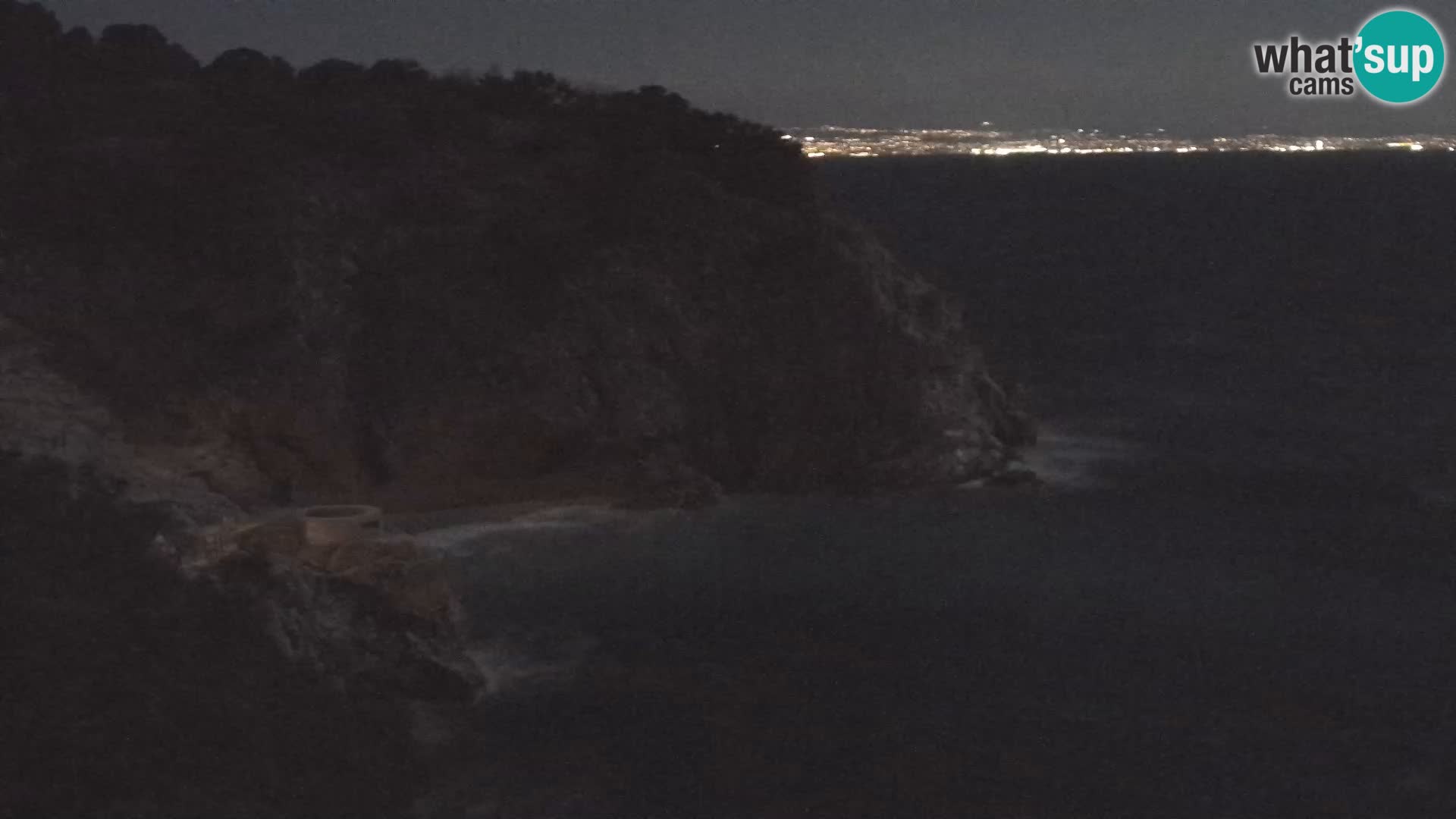 Webcam Bersezio spiaggia – Draga di Moschiena – Croazia