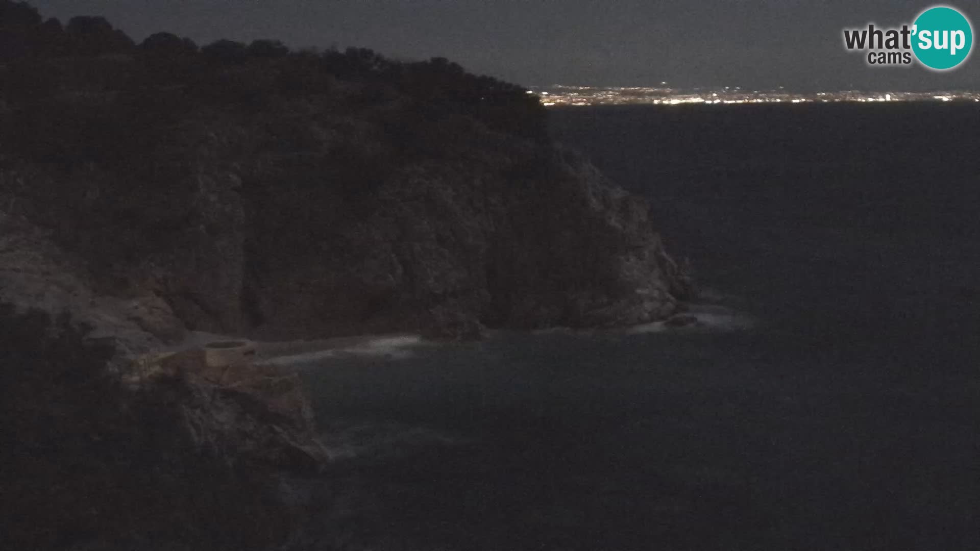 Spletna kamera Brseč plaža – Mošćenička Draga – Hrvaška