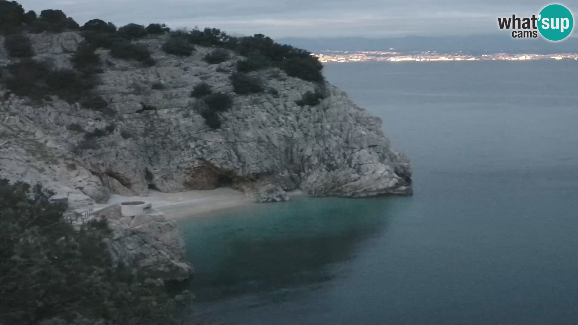 Webcam Brseč Strand – Mošćenička Draga – Kroatien