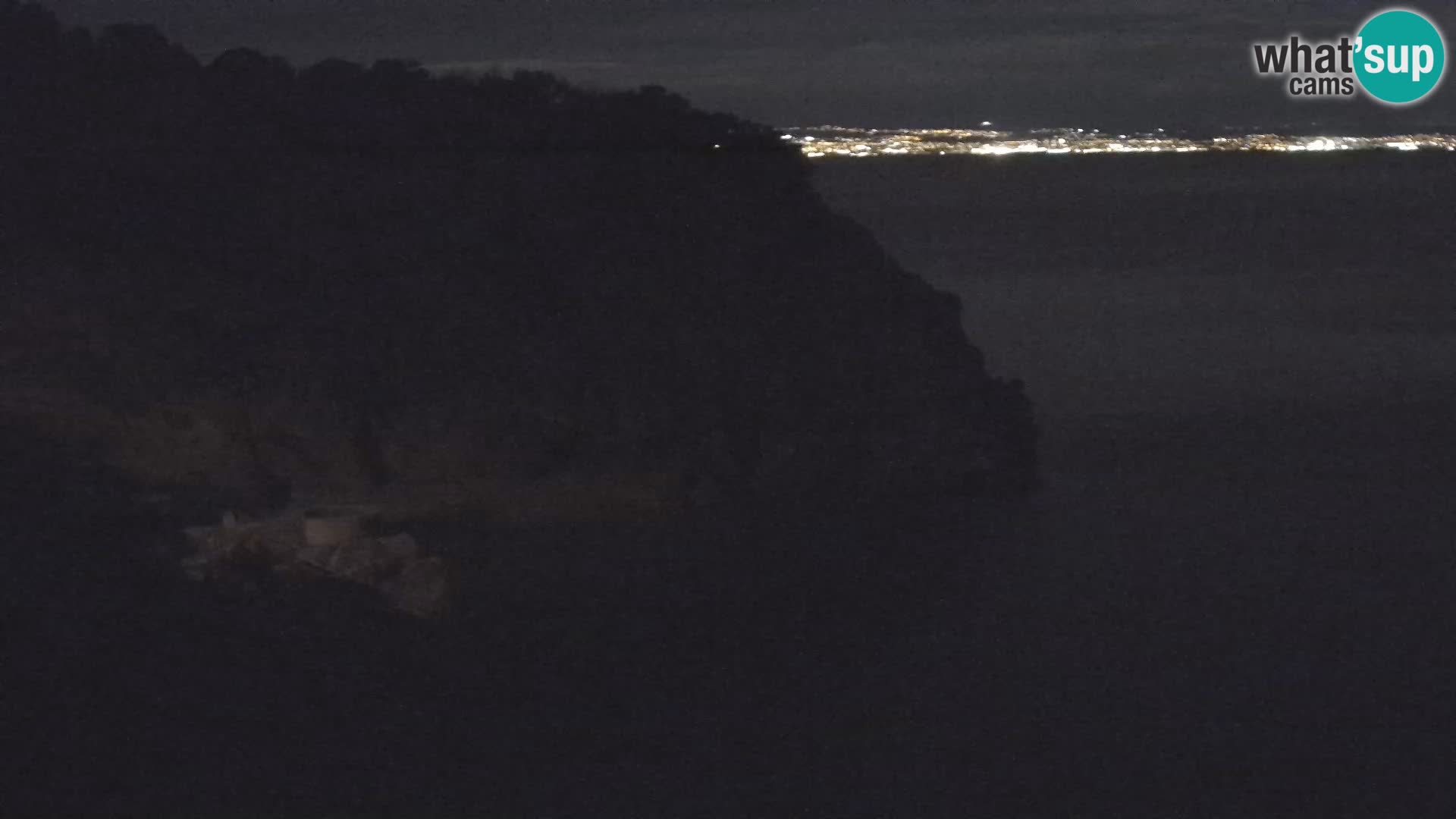 Webcam plage Brseč à Mošćenička Draga, Croatie