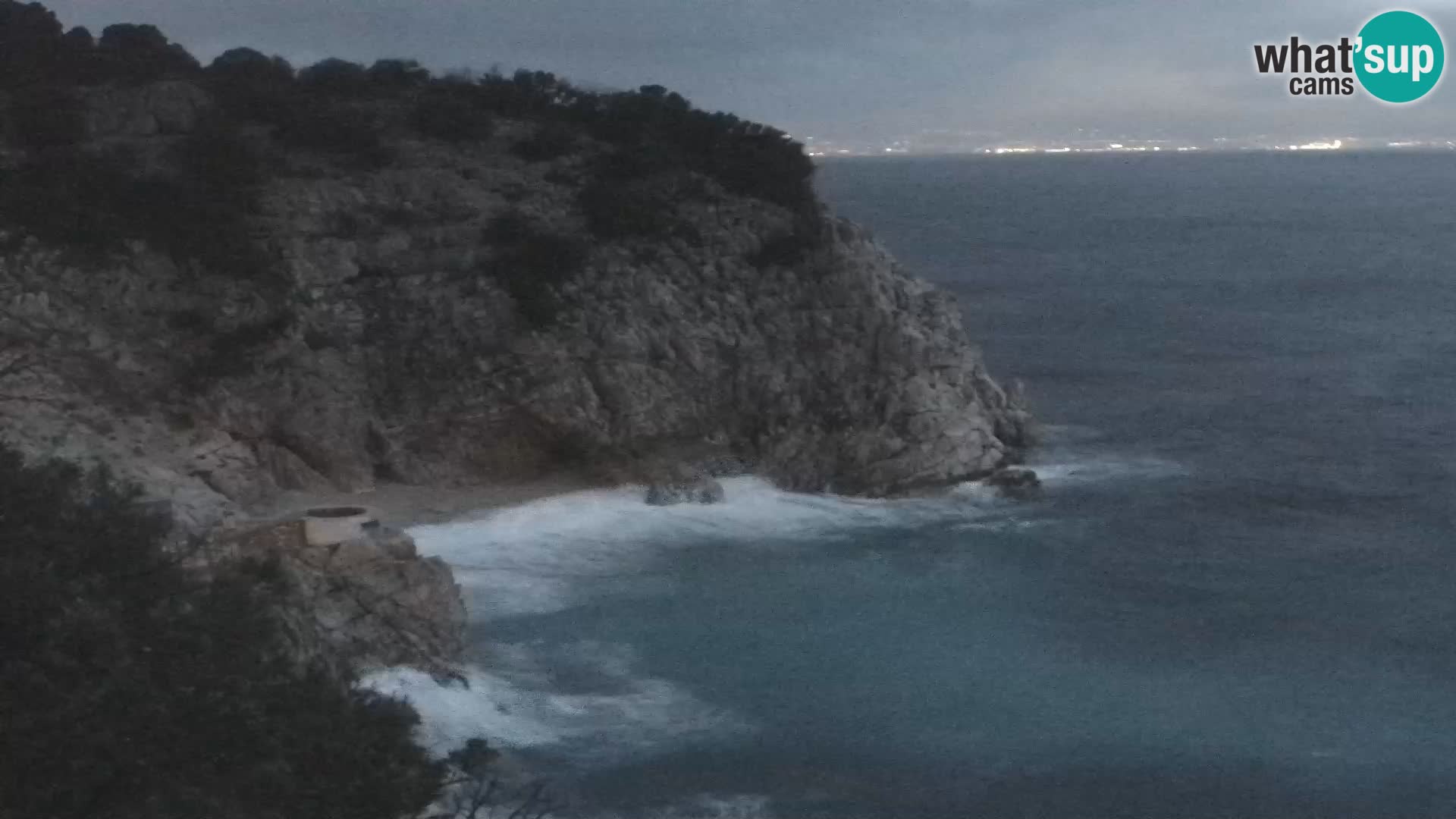 Web kamera plaže Brseč – Mošćenička Draga – Hrvatska