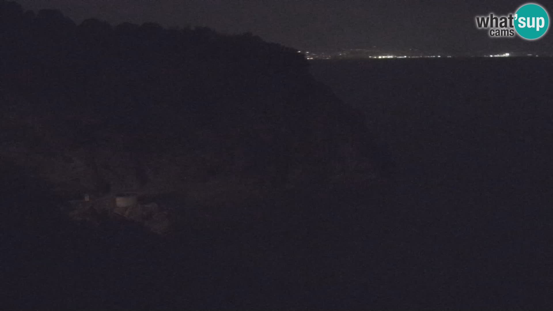 Webcam plage Brseč à Mošćenička Draga, Croatie