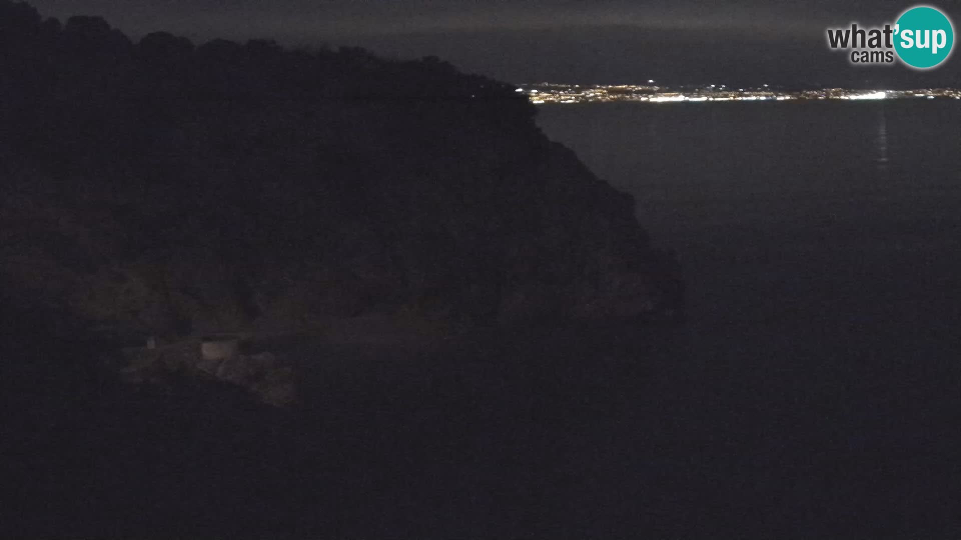 Webcam Bersezio spiaggia – Draga di Moschiena – Croazia