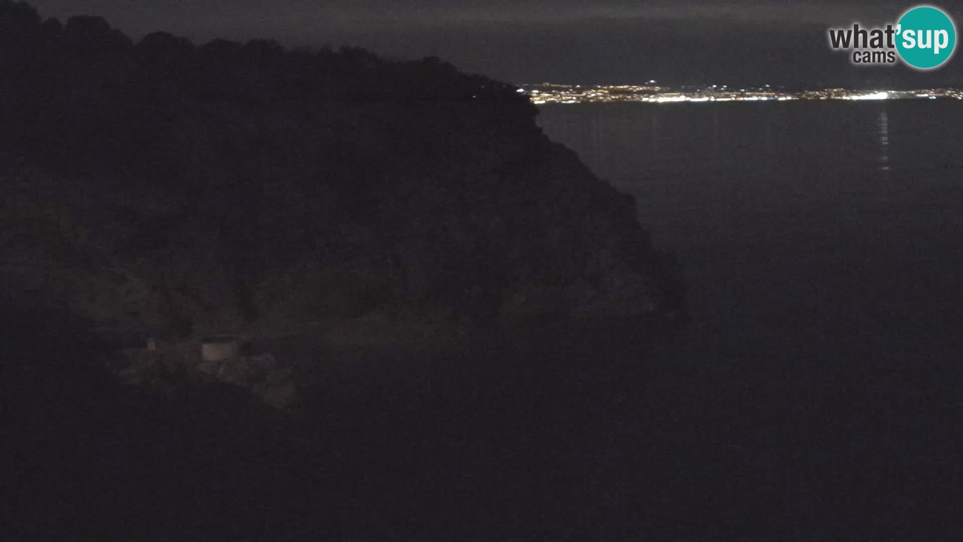 Cámara web de la playa de Brseč en Mošćenička Draga, Croacia