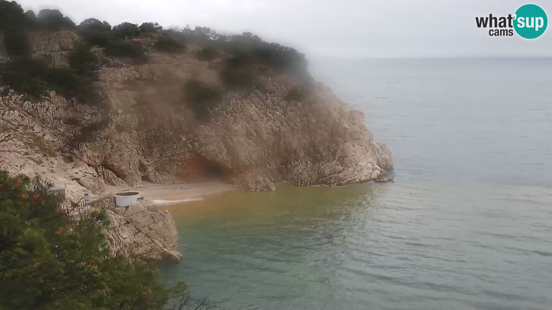 Webcam Brseč Strand – Mošćenička Draga – Kroatien