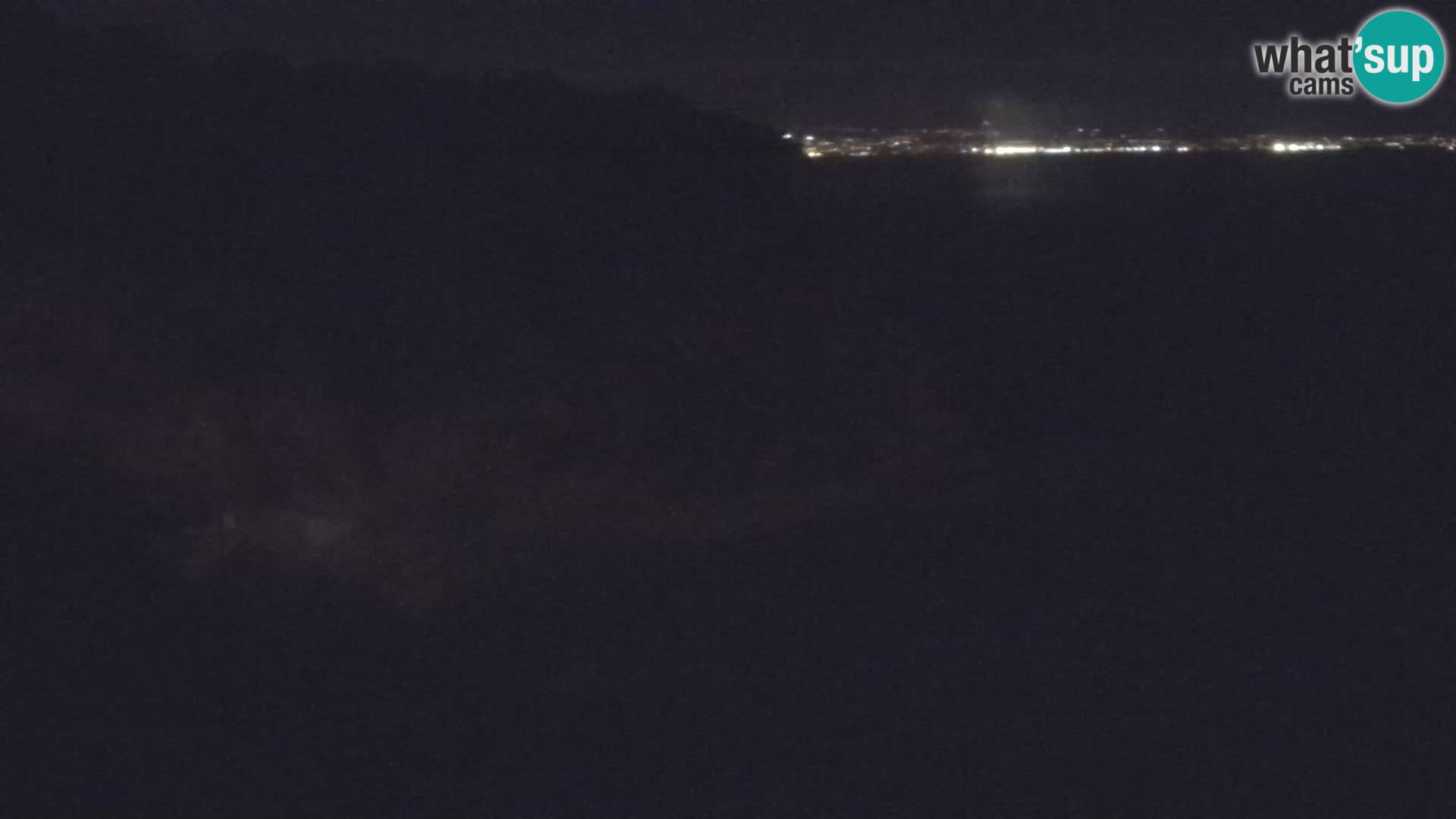 Webcam plage Brseč à Mošćenička Draga, Croatie