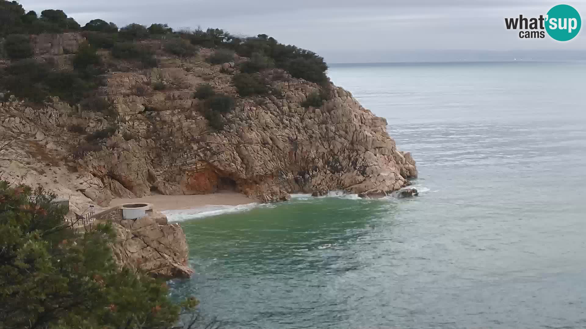 Webcam Brseč Strand – Mošćenička Draga – Kroatien