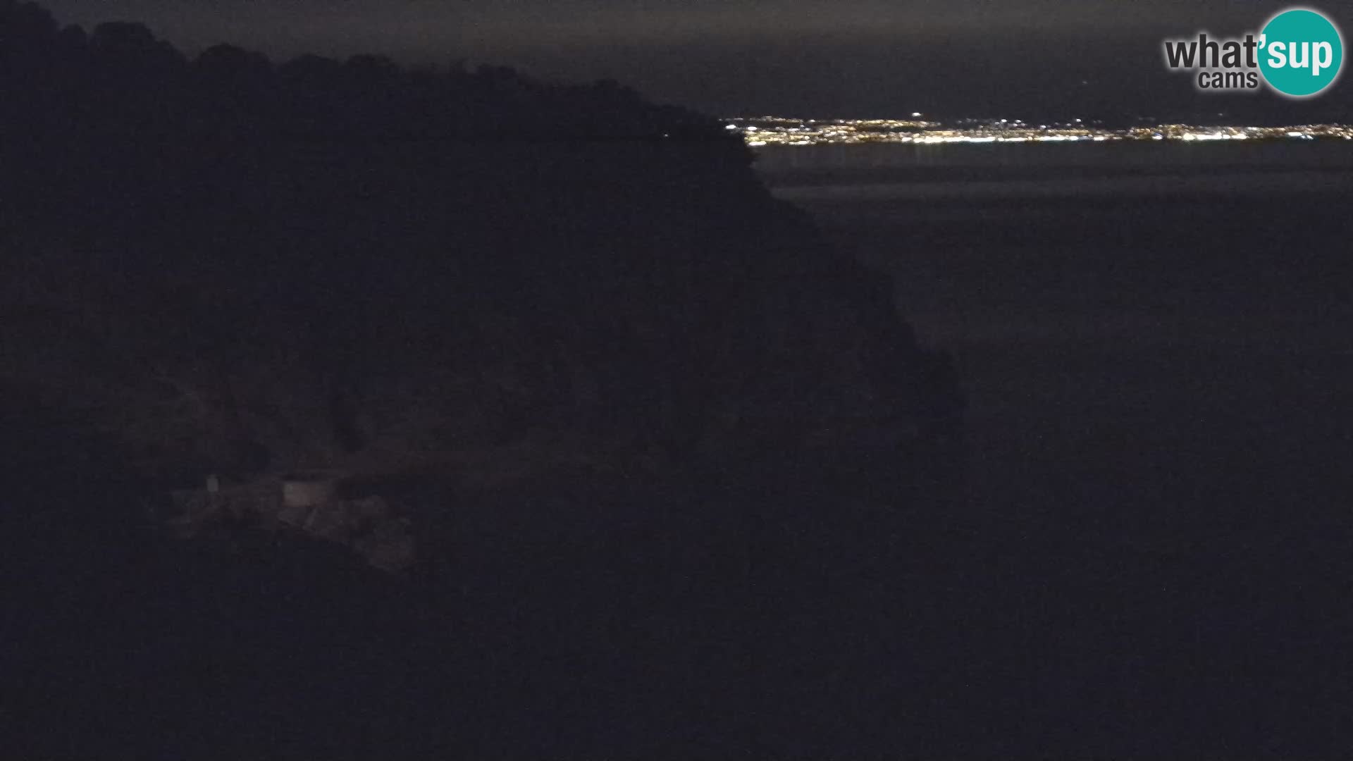 Webcam plage Brseč à Mošćenička Draga, Croatie