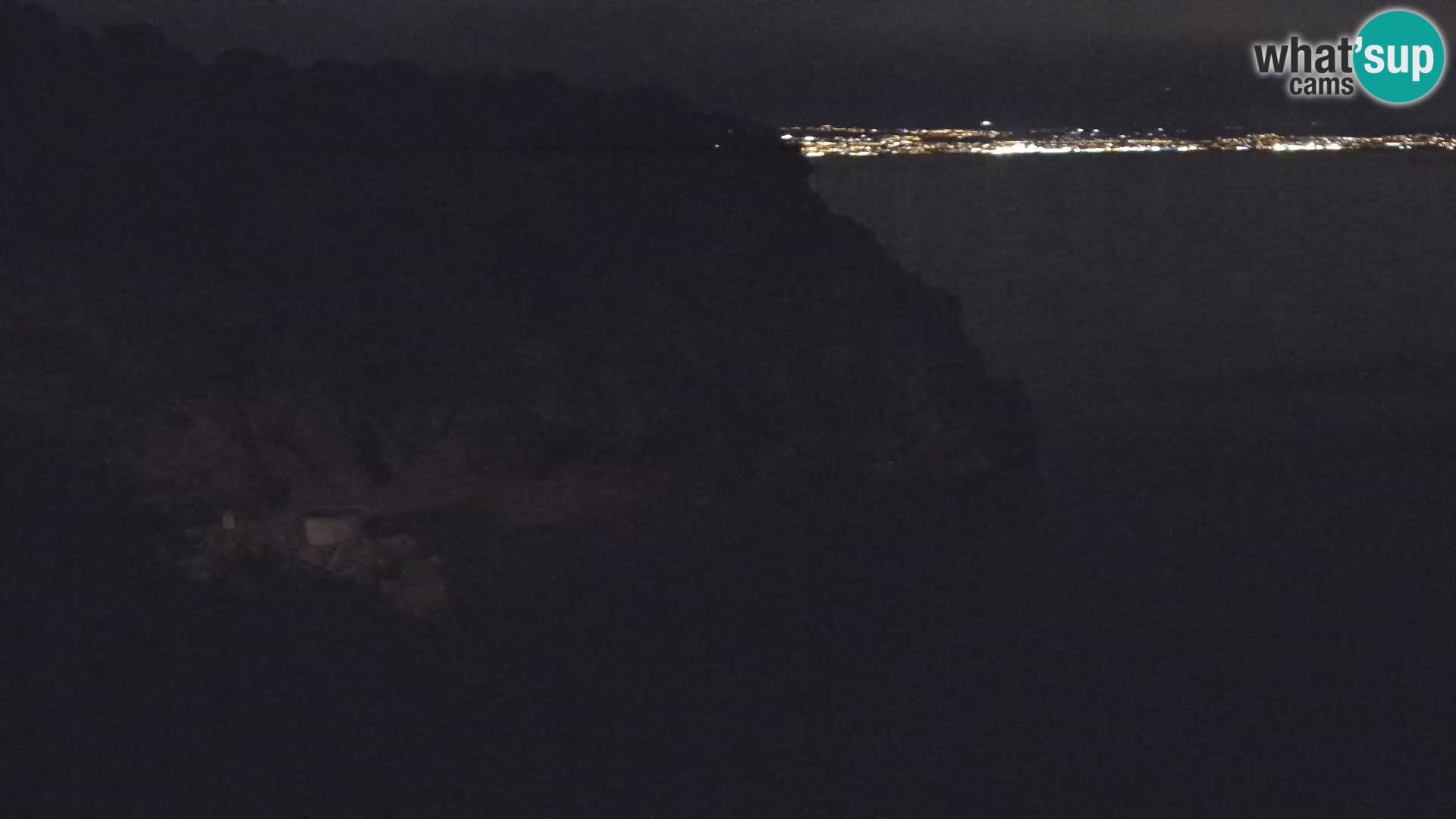 Webcam plage Brseč à Mošćenička Draga, Croatie