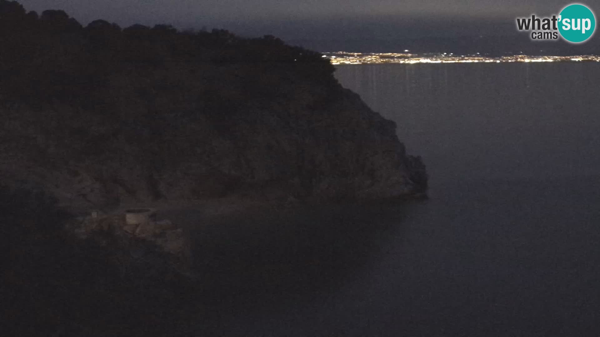 Spletna kamera Brseč plaža – Mošćenička Draga – Hrvaška