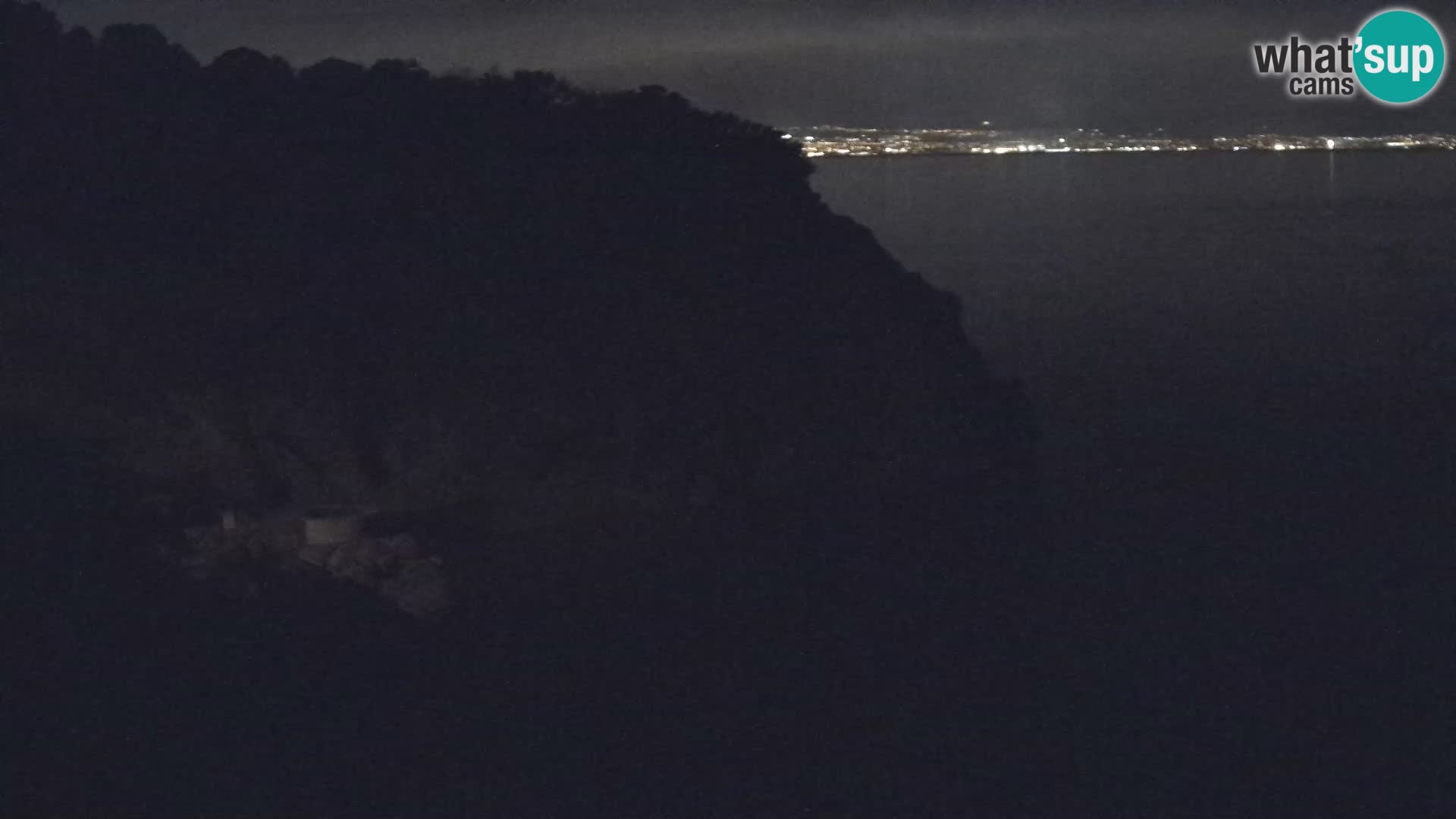 Webcam plage Brseč à Mošćenička Draga, Croatie