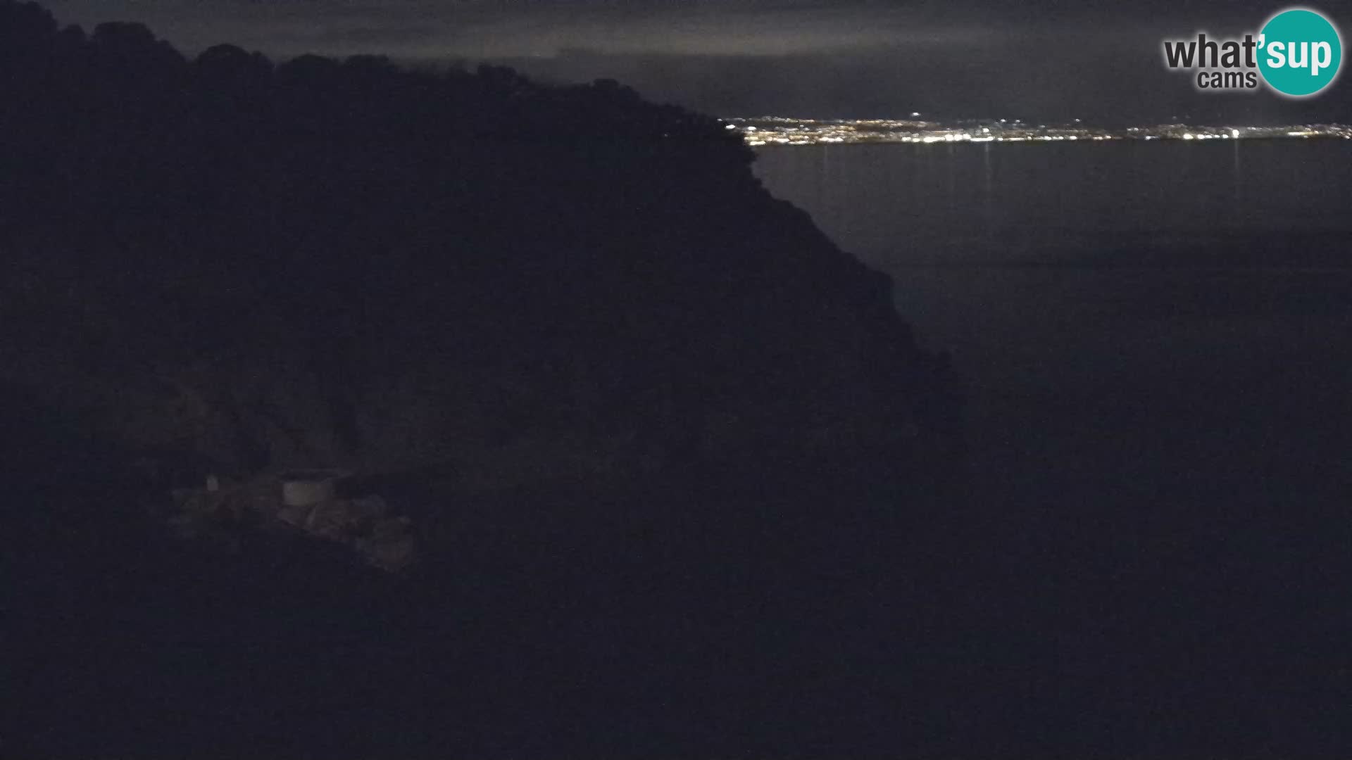 Webcam plage Brseč à Mošćenička Draga, Croatie