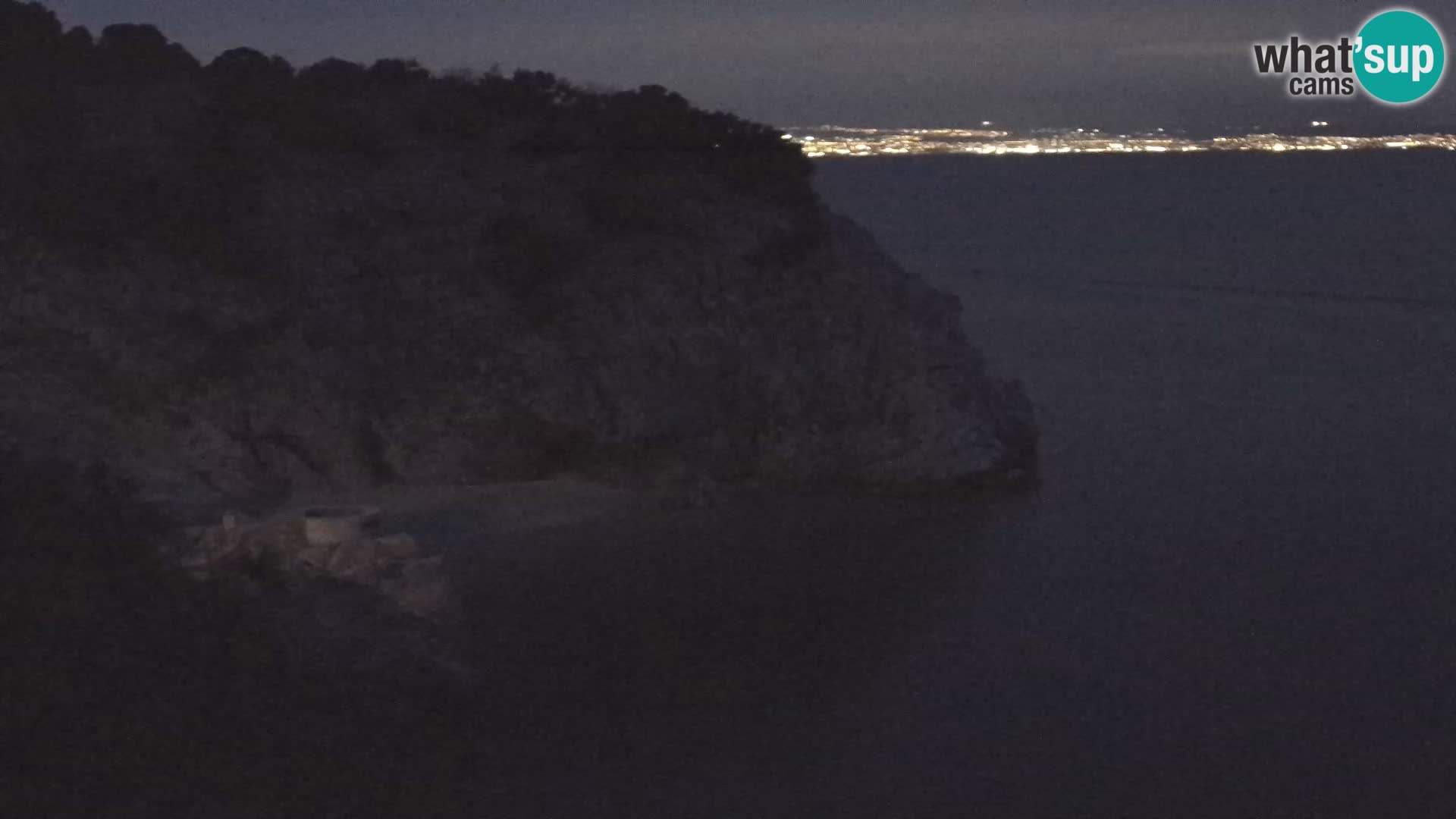 Cámara web de la playa de Brseč en Mošćenička Draga, Croacia
