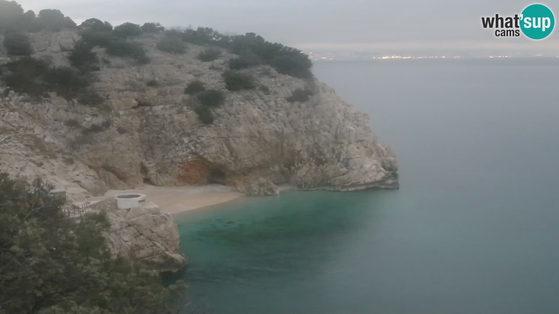 Webcam Brseč beach – Mošćenička Draga – Croatia