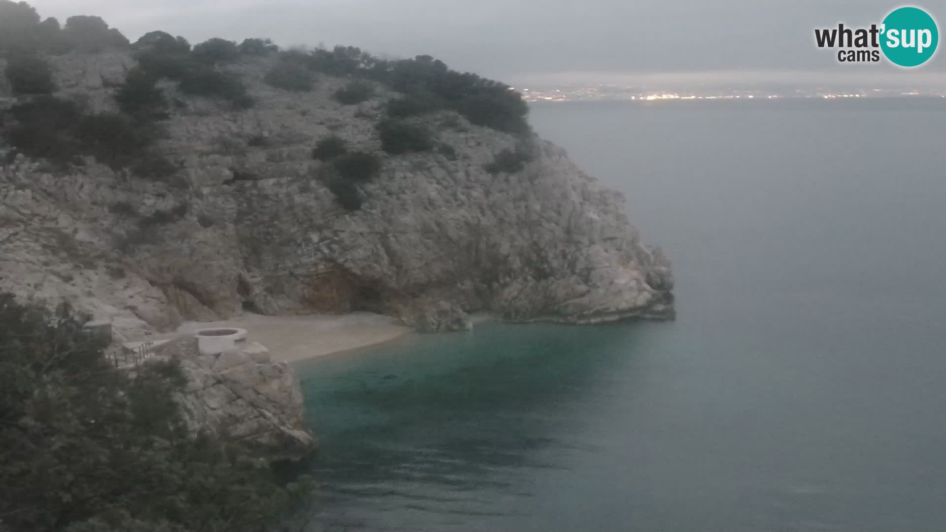 Webcam Brseč Strand – Mošćenička Draga – Kroatien