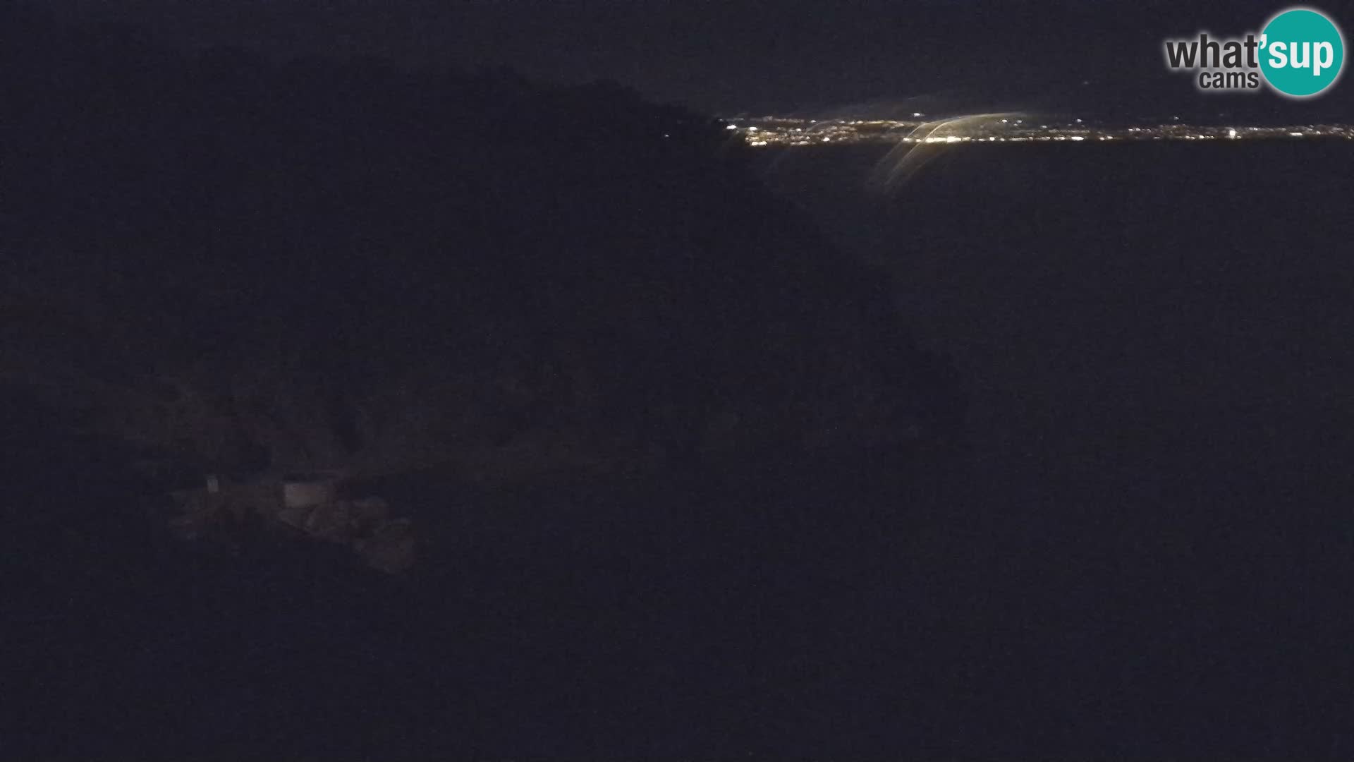 Webcam plage Brseč à Mošćenička Draga, Croatie