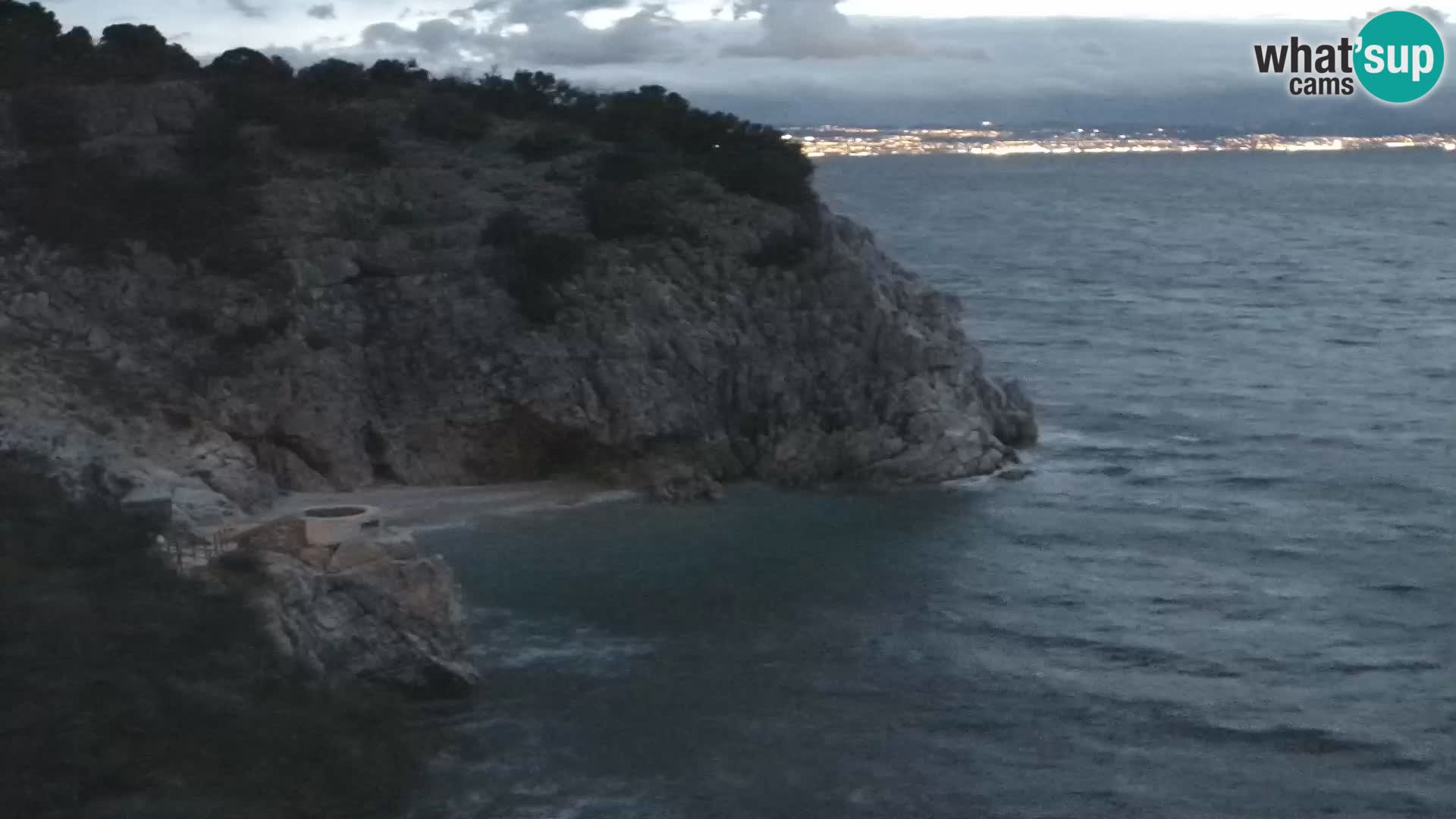 Webcam Brseč beach – Mošćenička Draga – Croatia