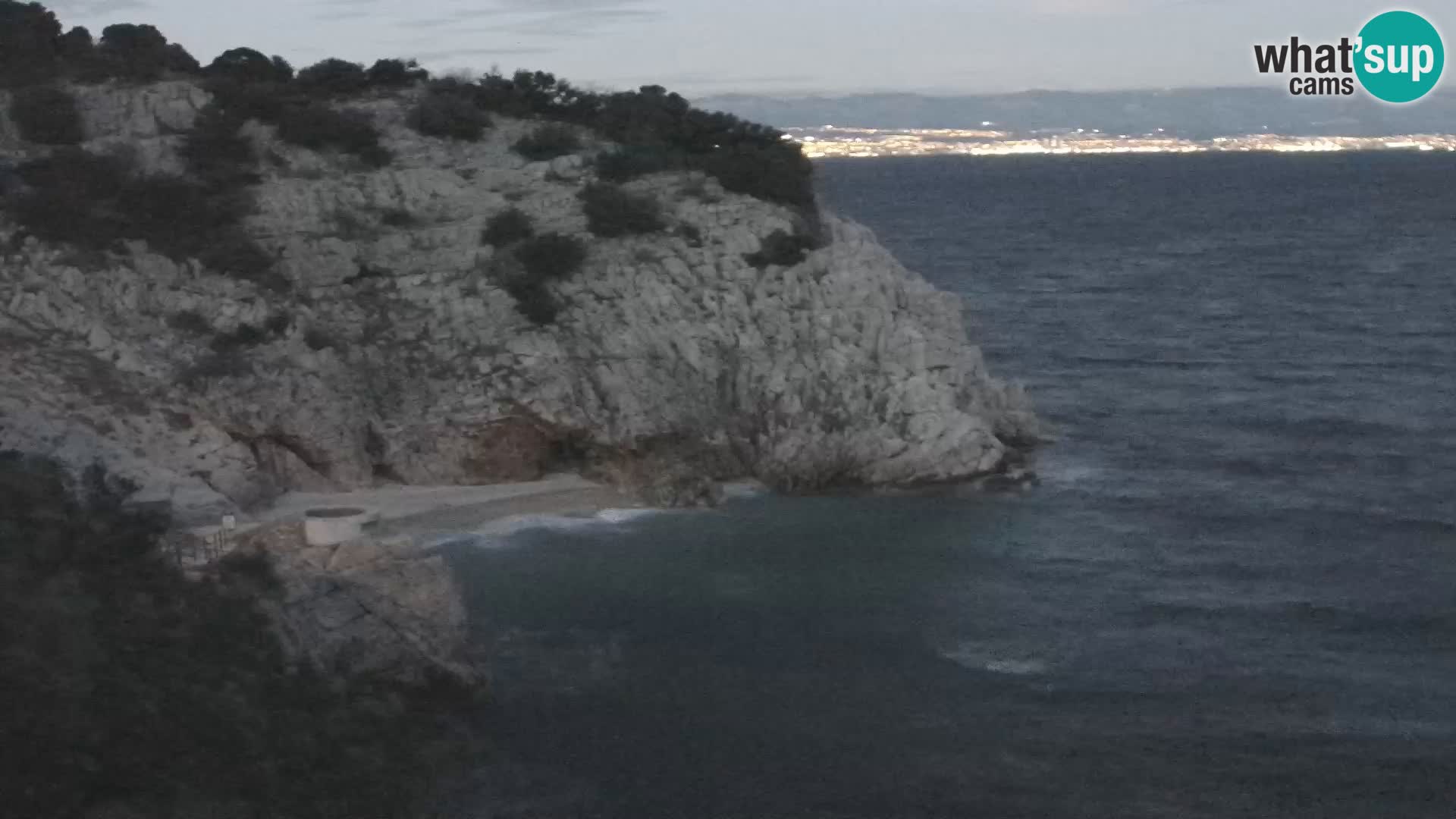 Webcam Brseč beach – Mošćenička Draga – Croatia