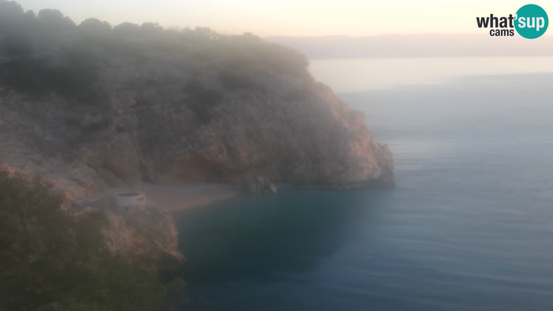 Webcam Brseč Strand – Mošćenička Draga – Kroatien