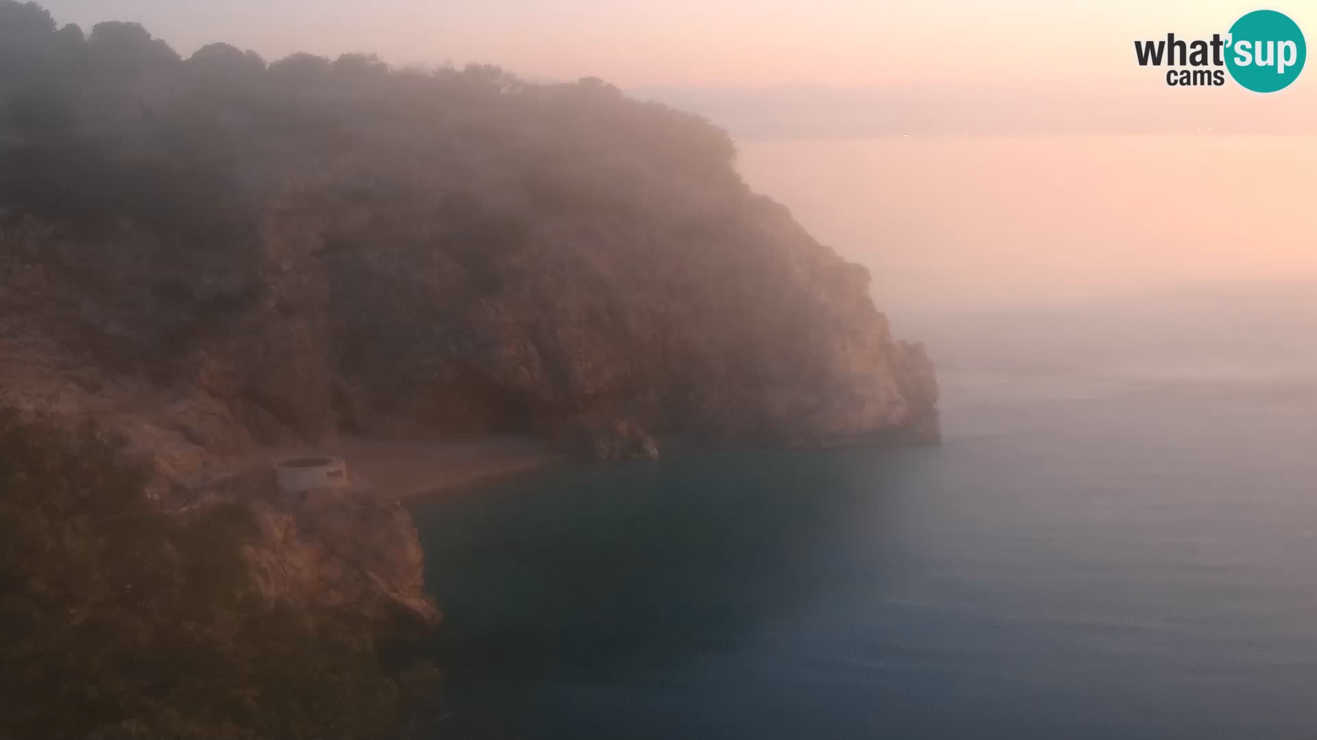 Web kamera plaže Brseč – Mošćenička Draga – Hrvatska