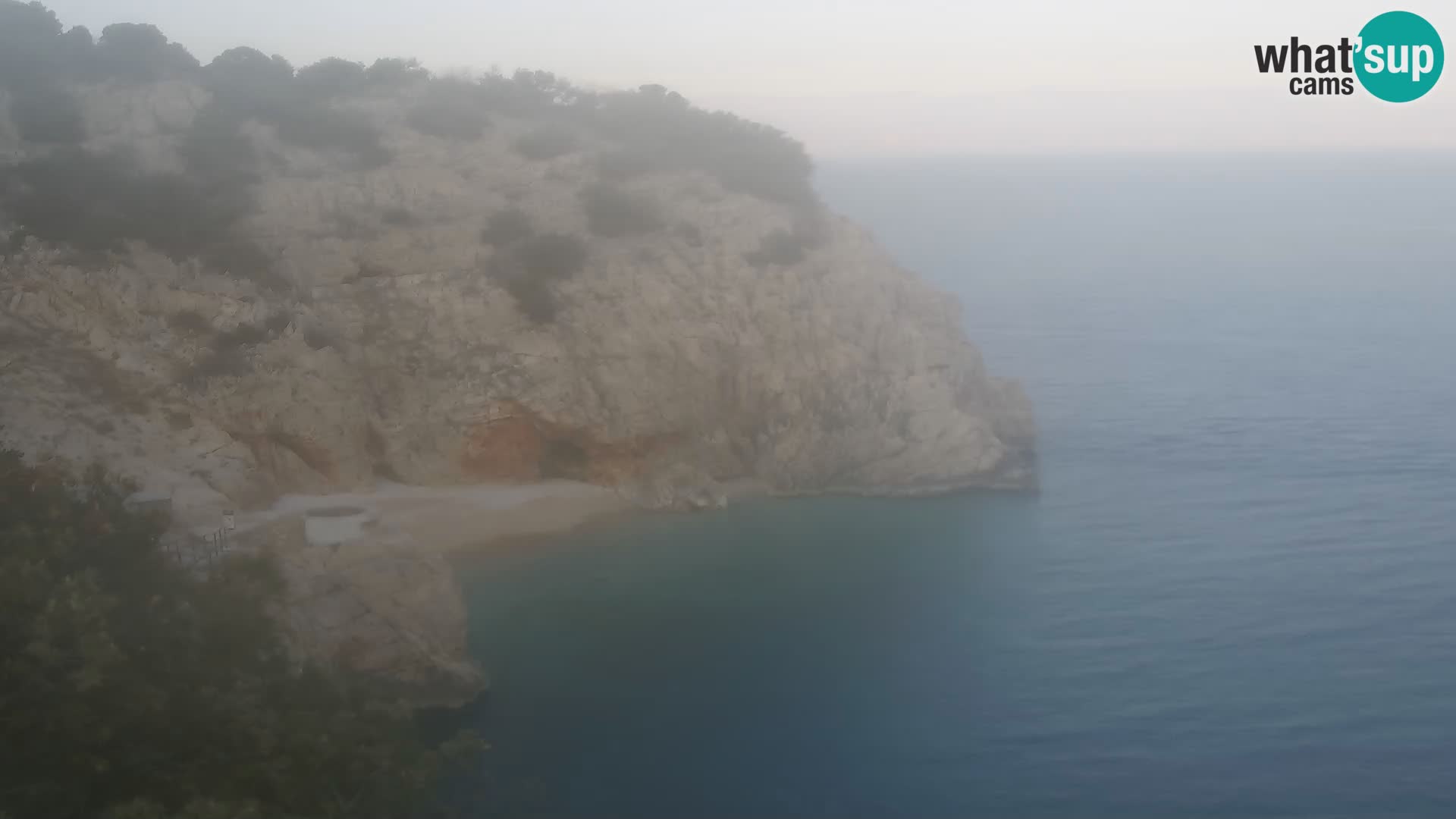 Webcam Bersezio spiaggia – Draga di Moschiena – Croazia