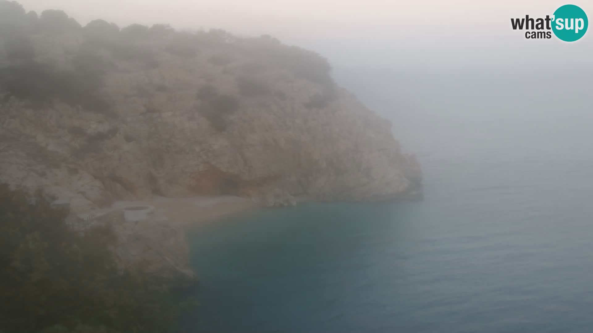 Webcam Bersezio spiaggia – Draga di Moschiena – Croazia