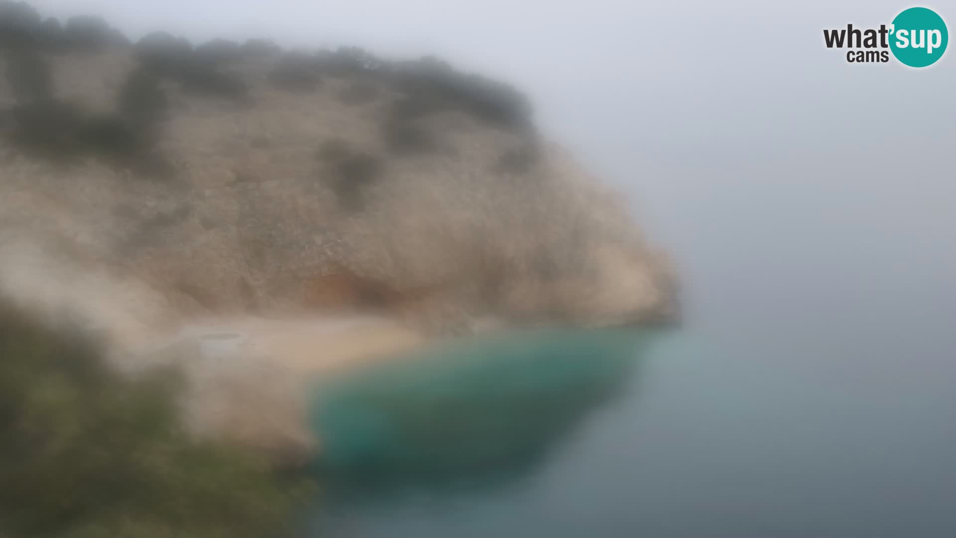 Webcam Brseč Strand – Mošćenička Draga – Kroatien