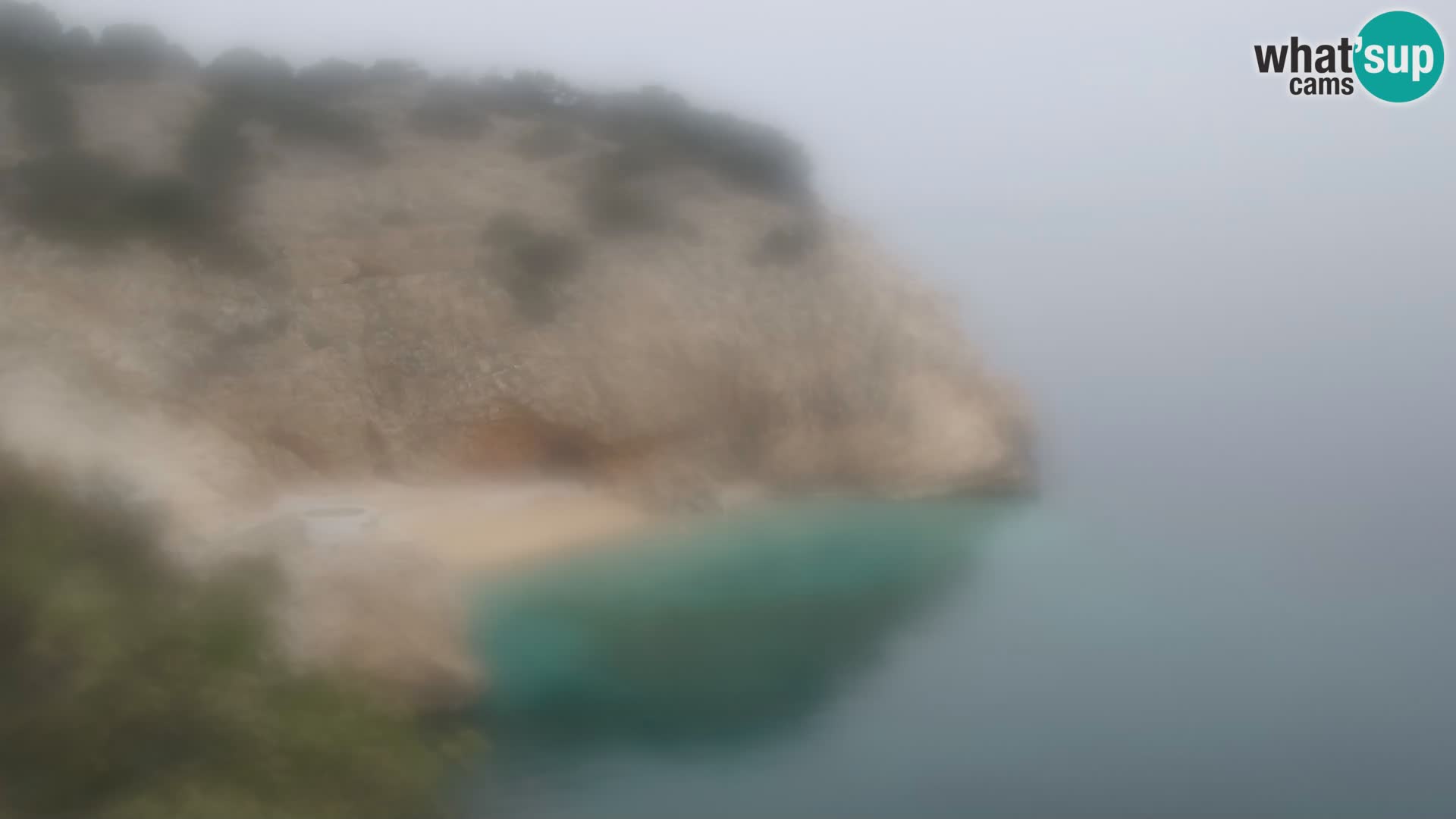 Webcam Bersezio spiaggia – Draga di Moschiena – Croazia