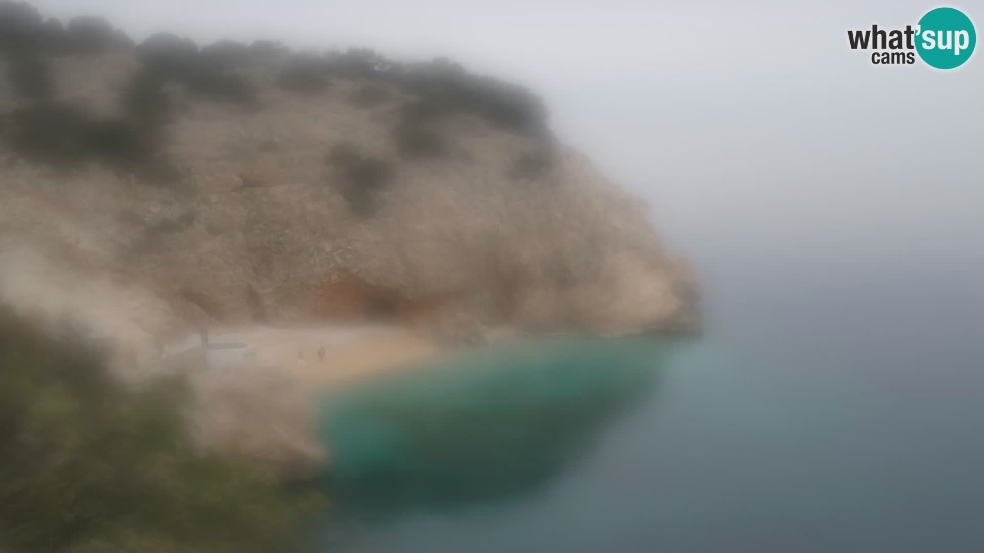 Webcam Brseč Strand – Mošćenička Draga – Kroatien