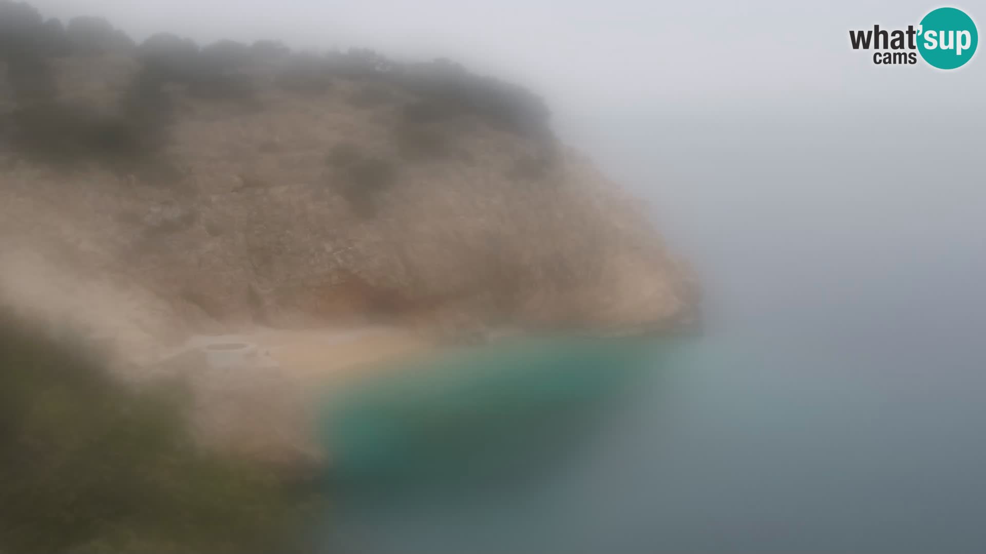 Webcam Bersezio spiaggia – Draga di Moschiena – Croazia