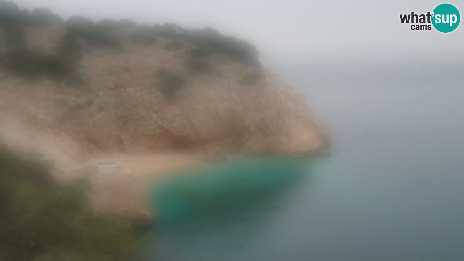 Webcam Brseč beach – Mošćenička Draga – Croatia