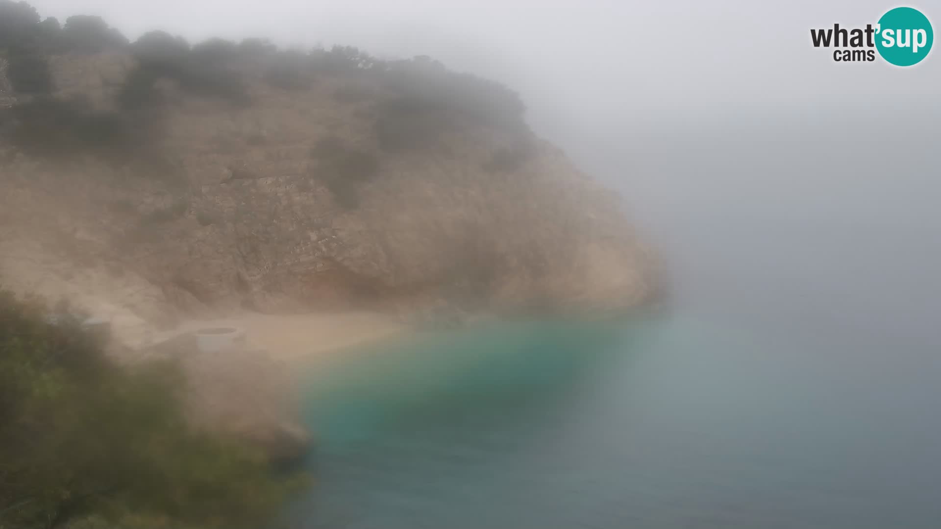 Webcam Brseč Strand – Mošćenička Draga – Kroatien