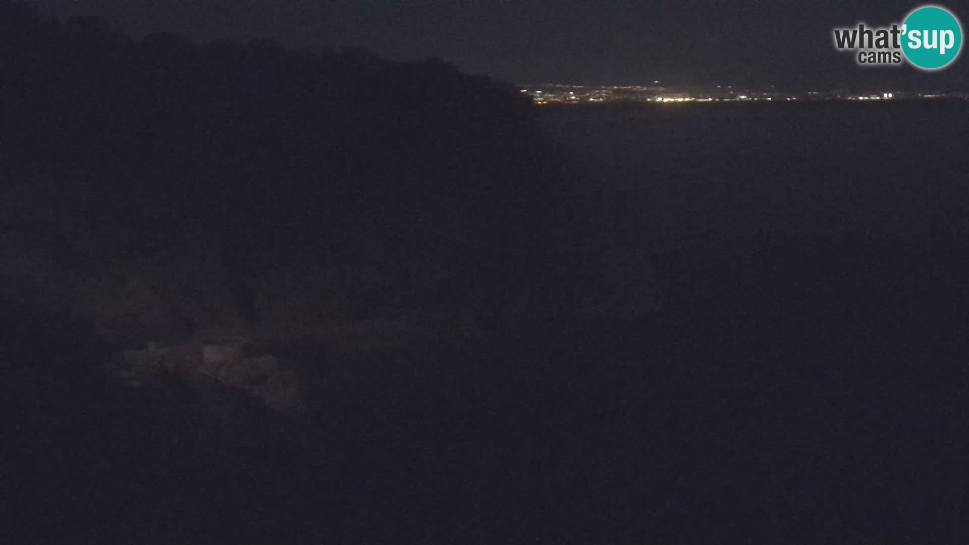 Webcam plage Brseč à Mošćenička Draga, Croatie