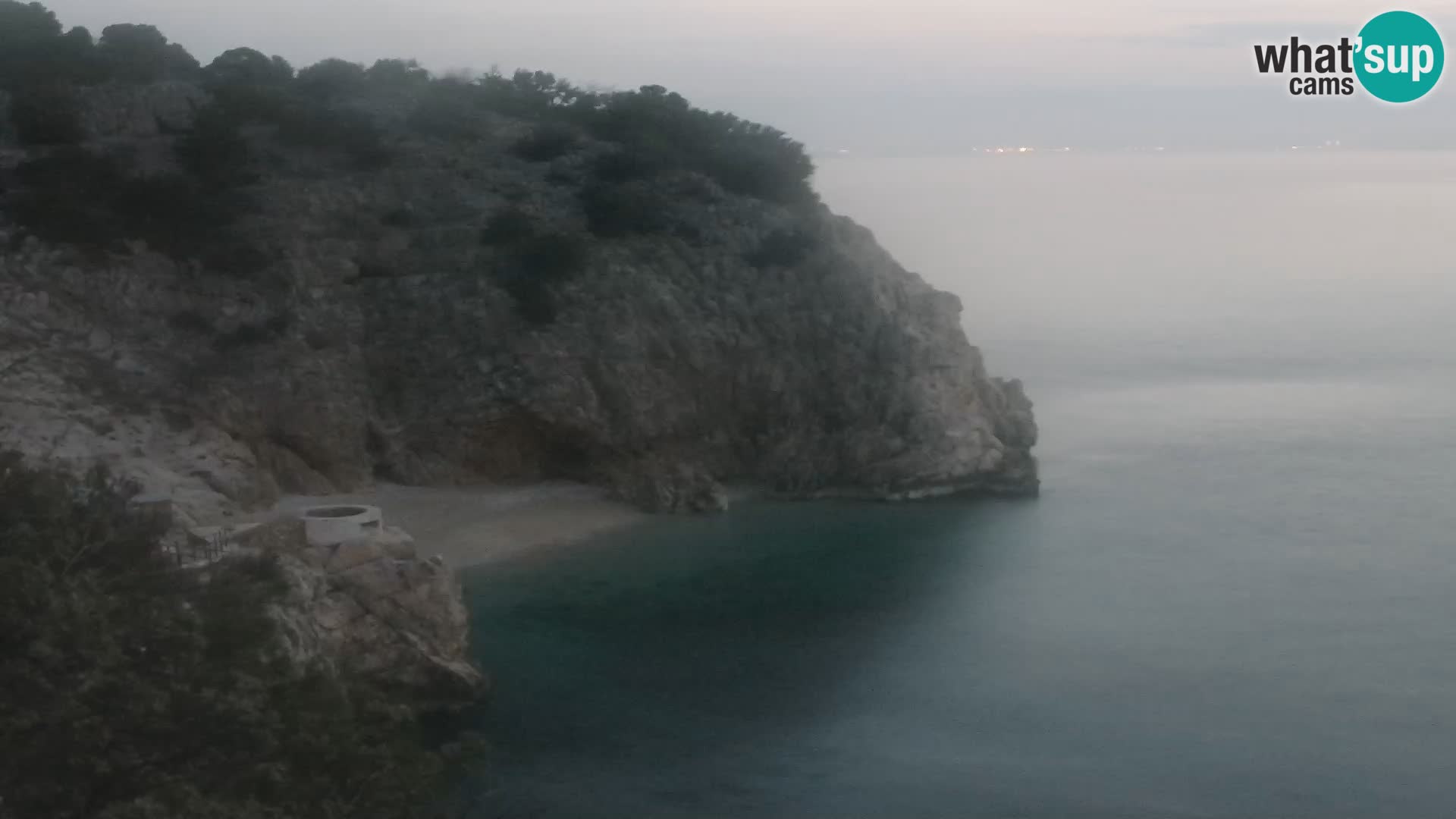 Webcam Bersezio spiaggia – Draga di Moschiena – Croazia