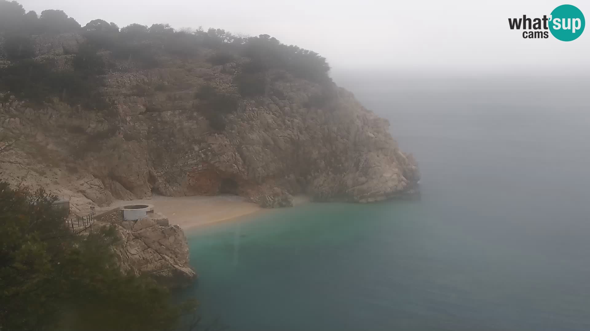 Webcam Brseč Strand – Mošćenička Draga – Kroatien