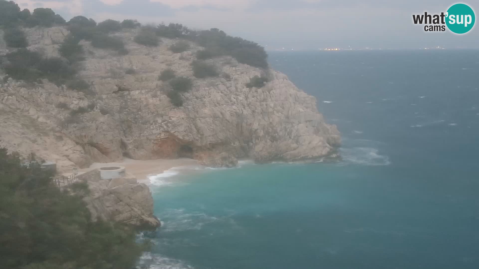 Webcam Brseč Strand – Mošćenička Draga – Kroatien