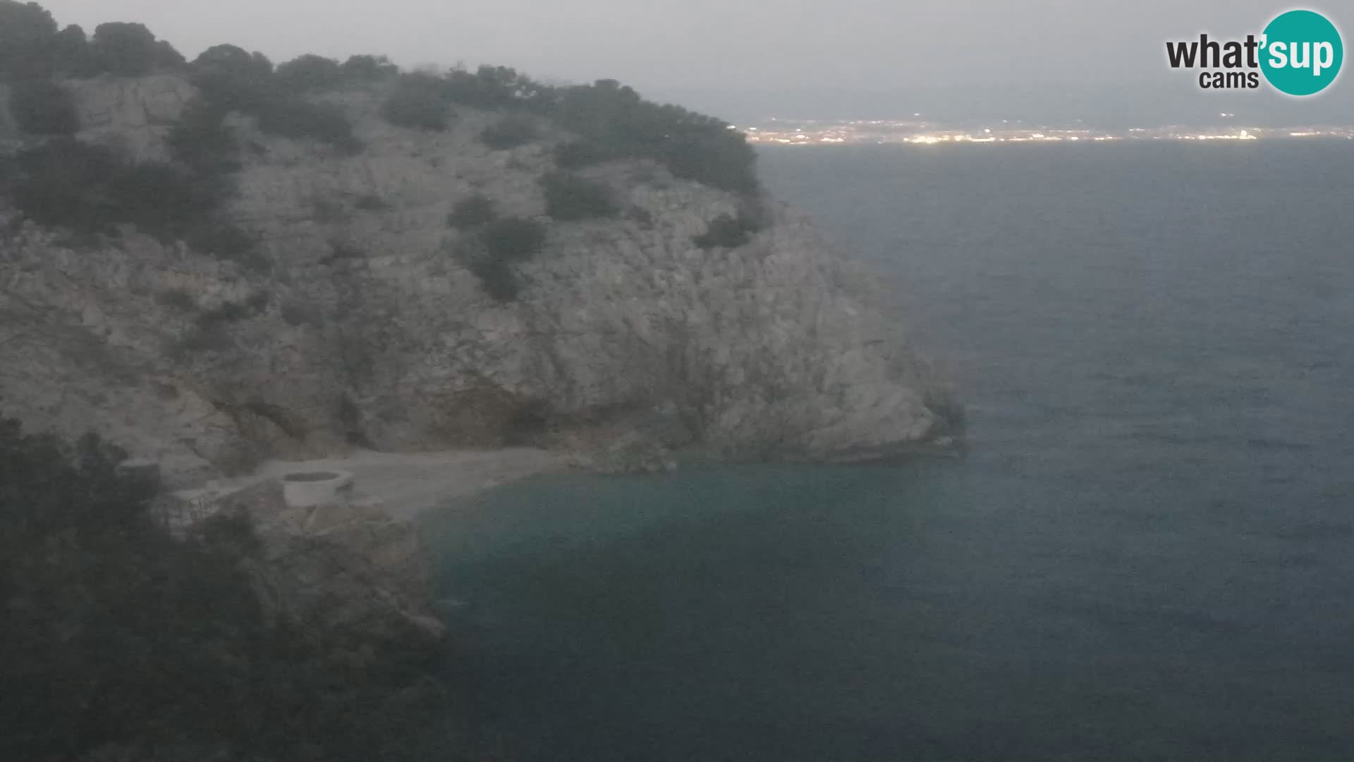 Webcam Bersezio spiaggia – Draga di Moschiena – Croazia