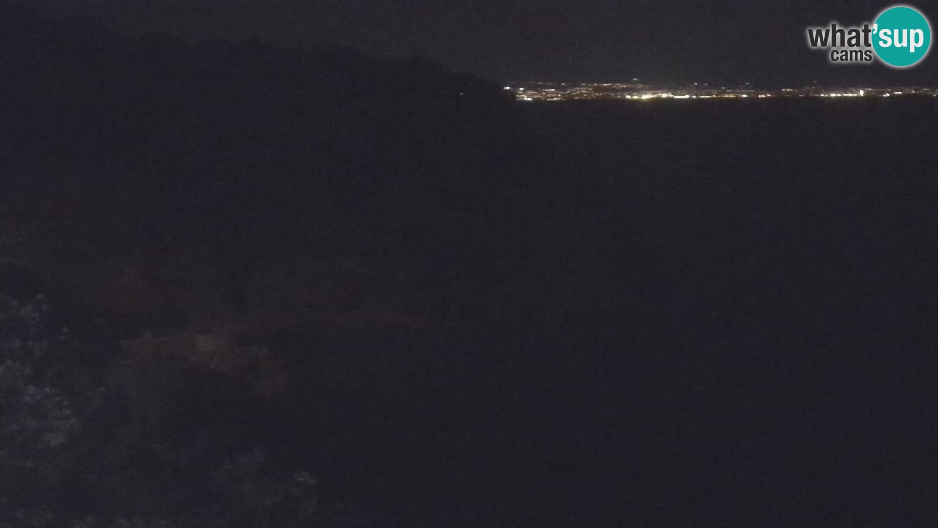 Webcam plage Brseč à Mošćenička Draga, Croatie