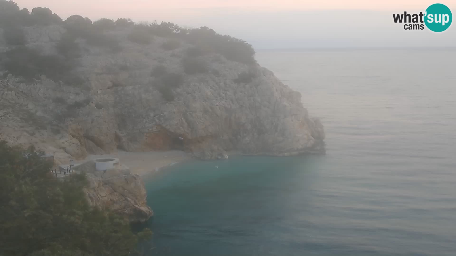 Webcam Brseč beach – Mošćenička Draga – Croatia